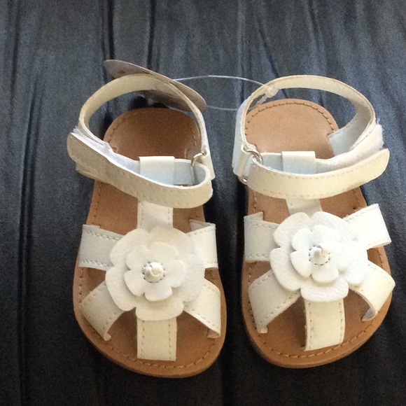Baby Deer Shoes Baby Deer White Sandals Poshmark